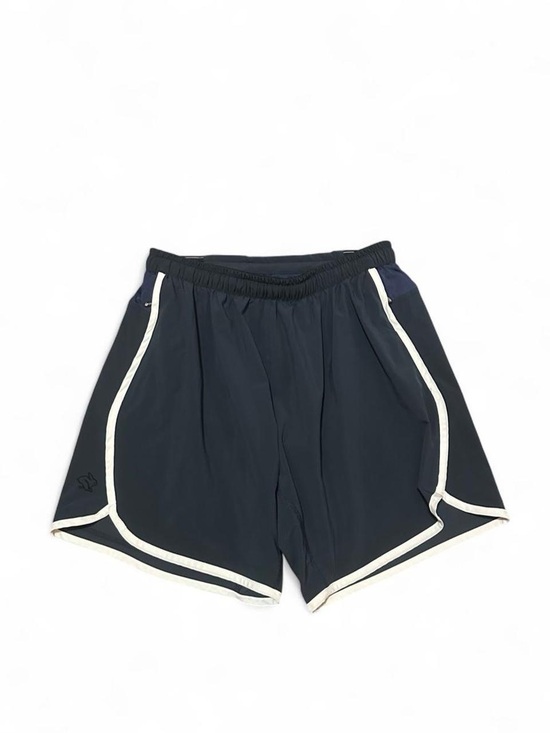 Rabbit Other - rabbit "Repeats" Retro Running Shorts in Navy & White